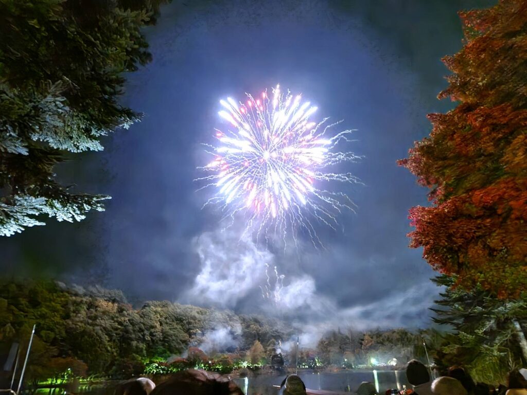 蓼科高原10月花火大会