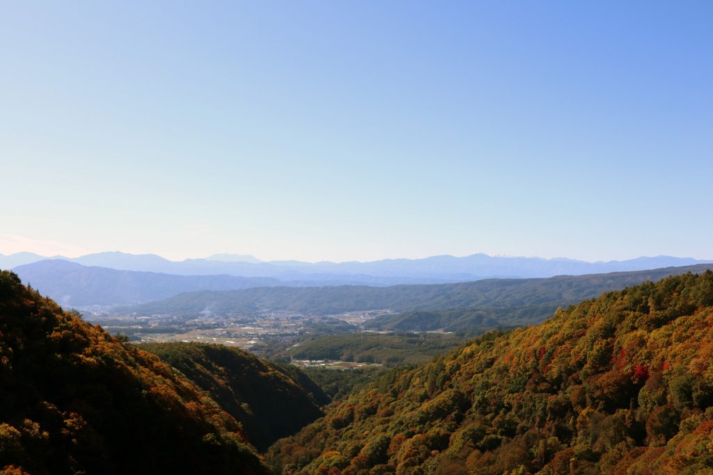 Yokoya valley observation deck 