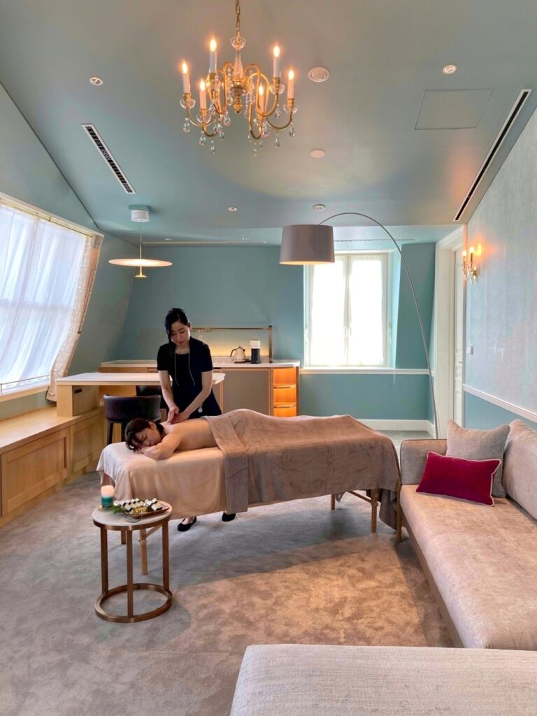 Spa treatment in a private relaxed setting